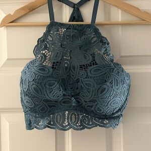 Victoria's Secret Teal Lace Bralette